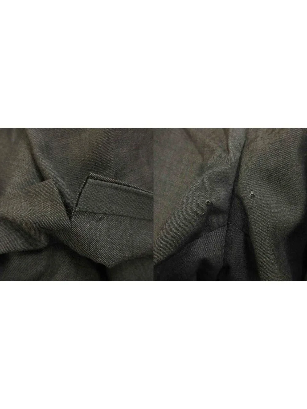 Gucci Suit Set Top and Bottom Tailored Jacket Wool Single Fully Lined Side Vent